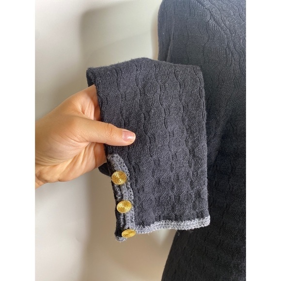 Trina Turk Wool Knit Button Down Cardigan - Picture 3 of 13